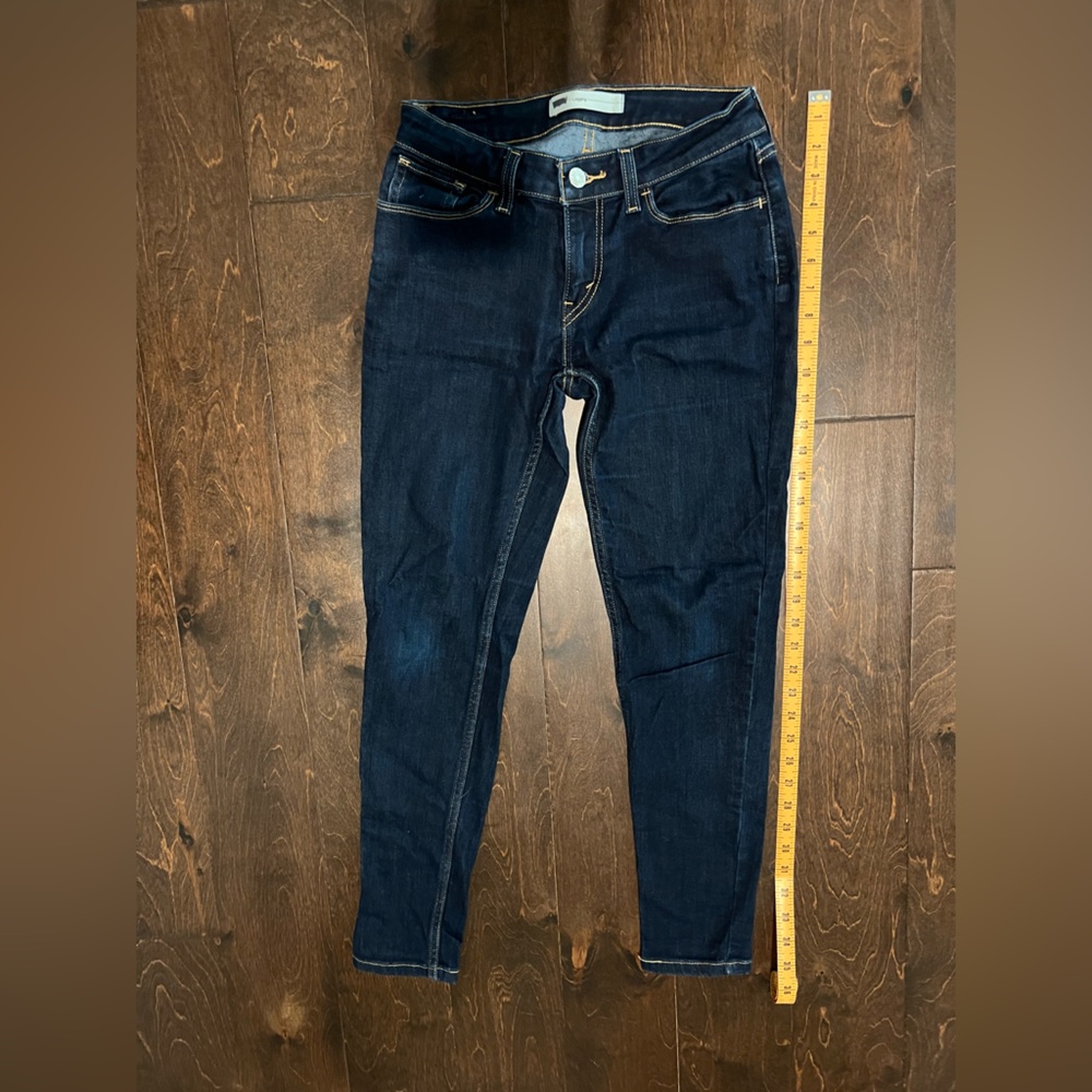 Levi's Leggings Dark Wash Skinny Jeans